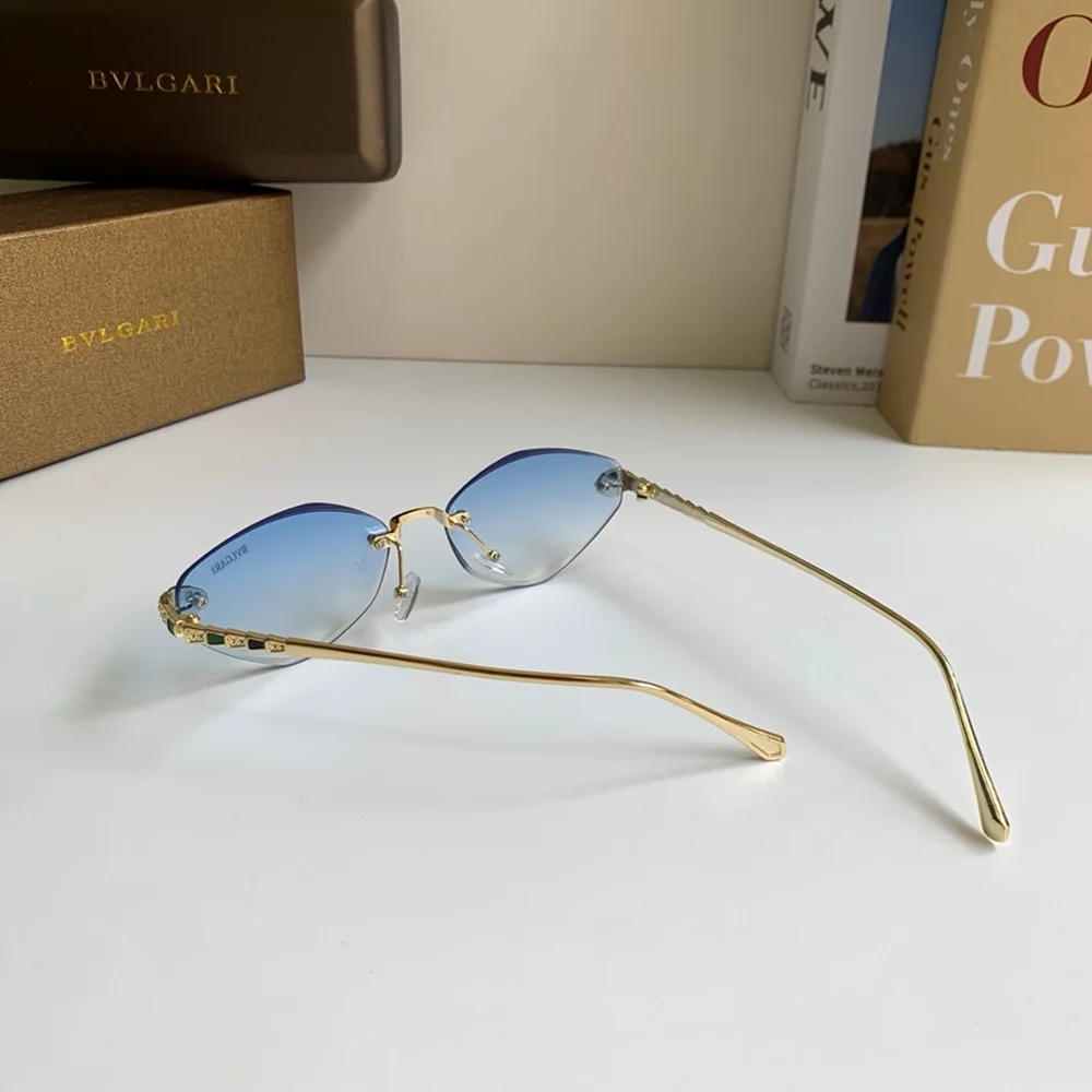 Bvlgari Serpenti Rimless Gradient Sunglasses